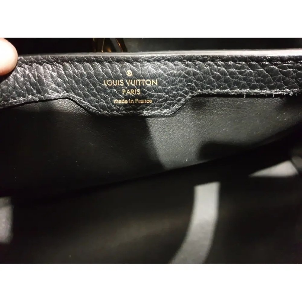 Louis Vuitton Cream and Black Satchel - Picture 6 of 6